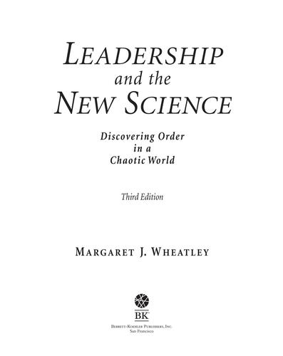 Leadership and the New Science