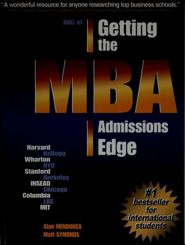 Getting the MBA admissions edge
