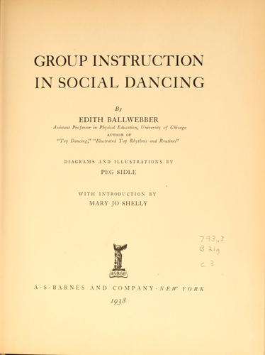 Group instruction in social dancing