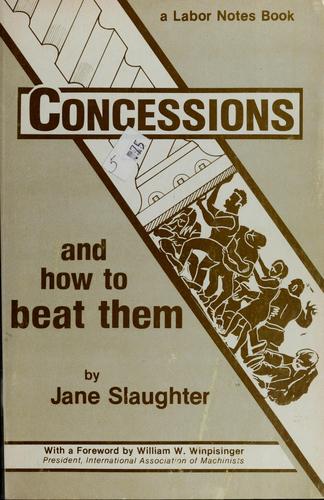 Concessions, and How to Beat Them