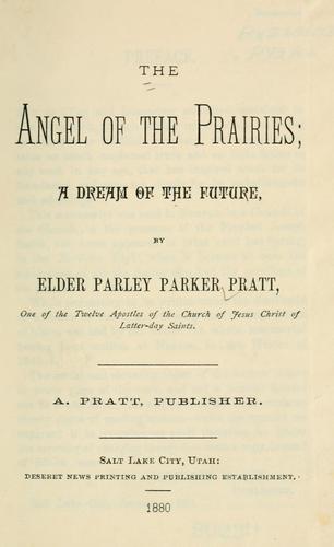 The Angel of the prairies