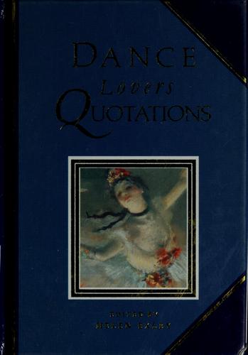 Dance lovers quotations