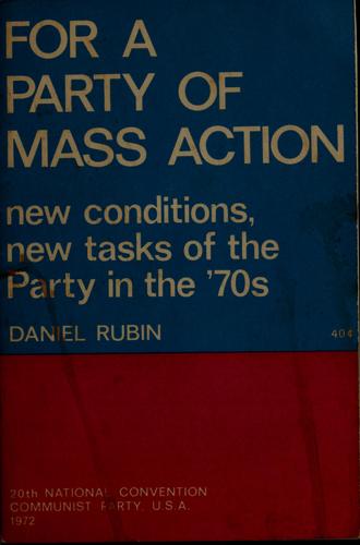 For a party of mass action
