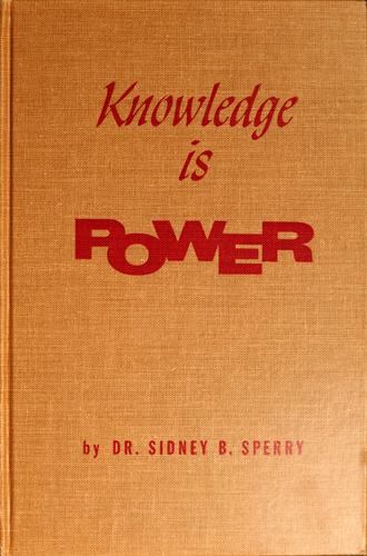 Knowledge is power