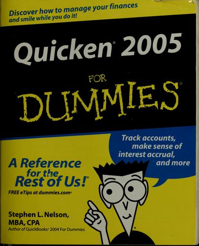 Quicken 2005 for dummies