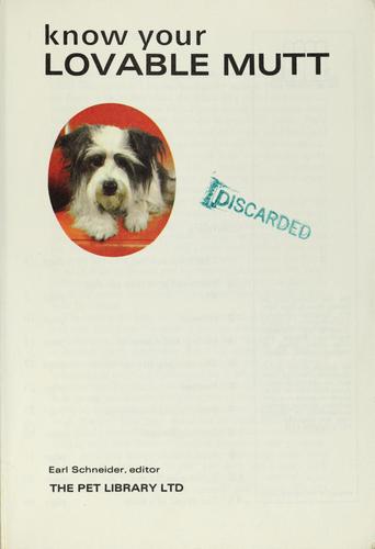 Know your lovable mutt