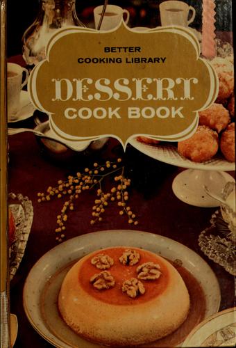 Dessert cook book