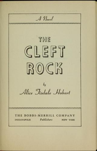 The cleft rock