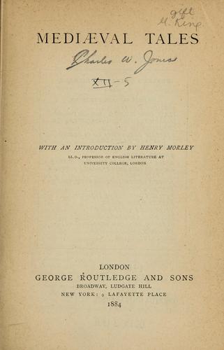 Mediaeval tales