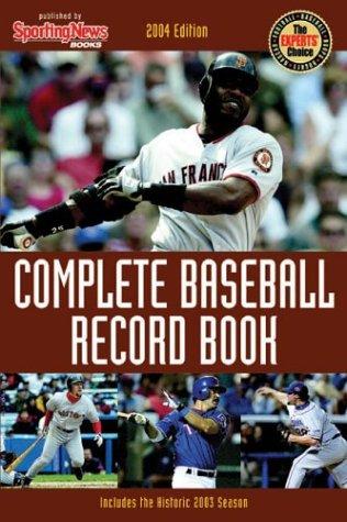 Complete Baseball Record Book