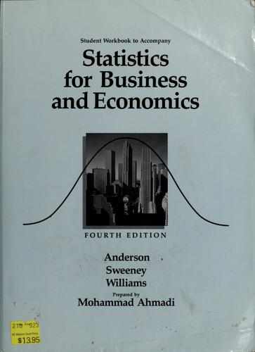 Student workbook to accompany Statistics for business and economics