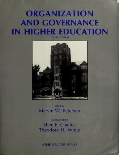 Organization and governance in higher education