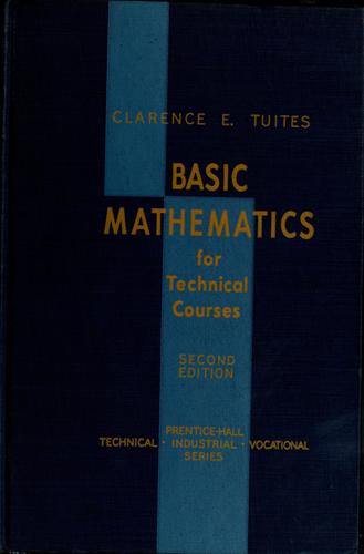 Basic mathematics for technical courses