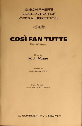 Cosi fan tutte