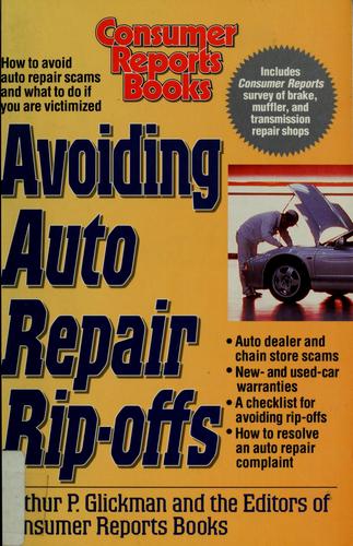 Avoiding auto repair rip-offs