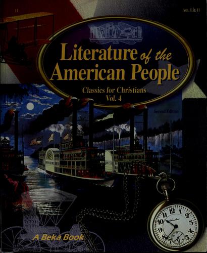 Literature of the American people