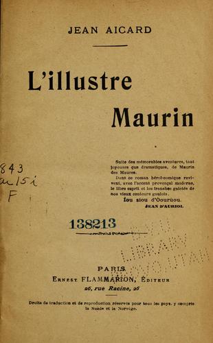 L'illustre Maurin