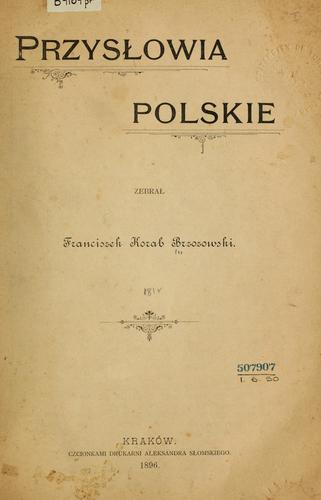 Przysłowia polskie