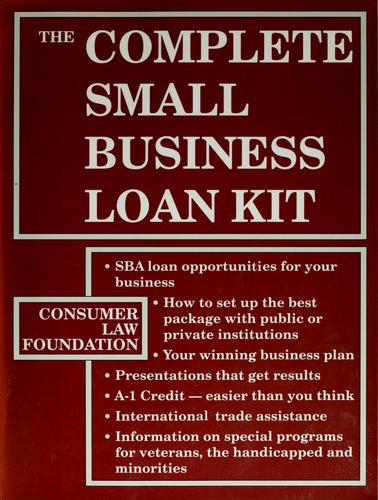 The complete small business loan kit
