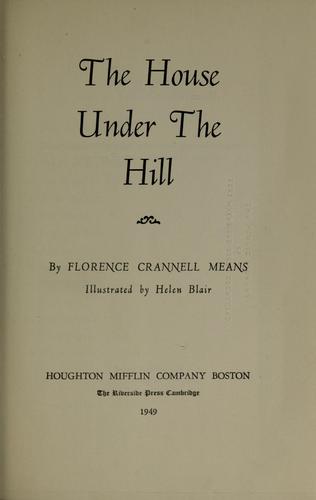The house under the hill