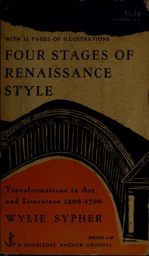 Four stages of Renaissance style