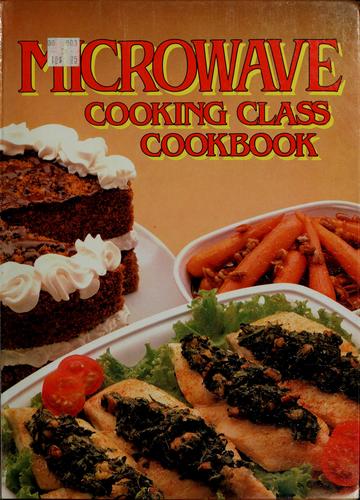 Microwave cooking class cookbook