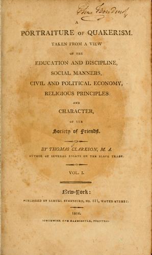 A portraiture of Quakerism