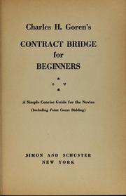 Contract bridge for beginners