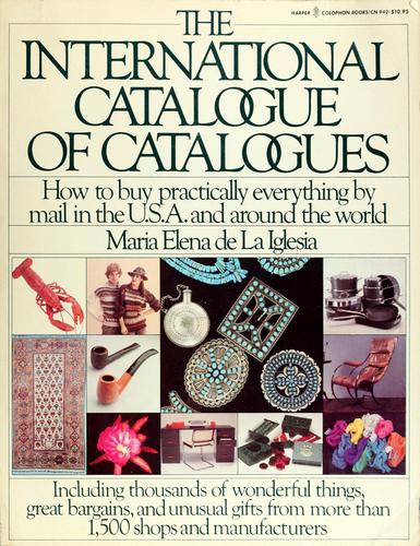 The international catalogue of catalogues