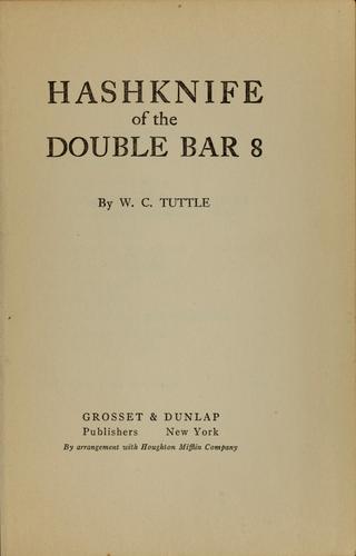 Hashknife of the double bar 8