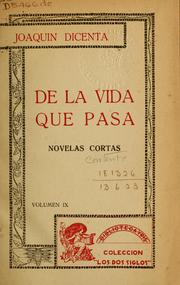 De la vida que pasa