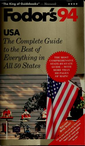 Fodor's 94 USA
