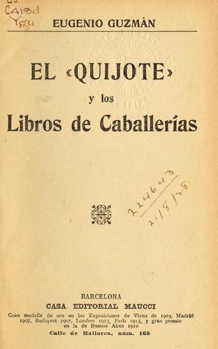 El "Quijote" y los libros de caballerías