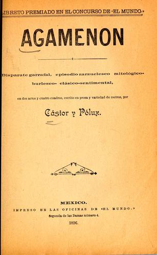 Agamemnón