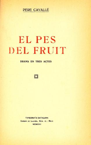 El pes del fruit