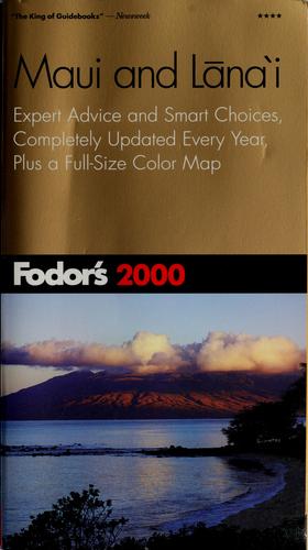 Fodor's 2000 Maui and Lanai