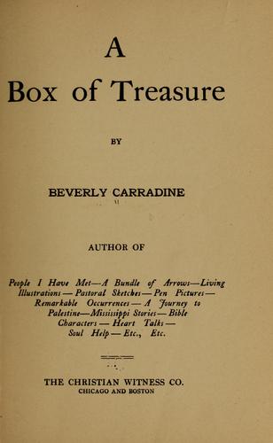 A box of treasure