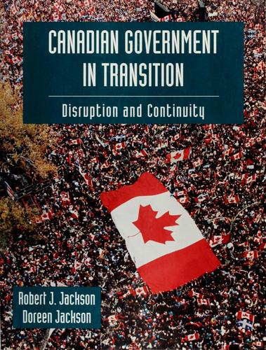 Canadian government in transition