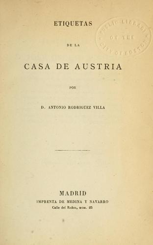 Etiquetas de la casa de Austria