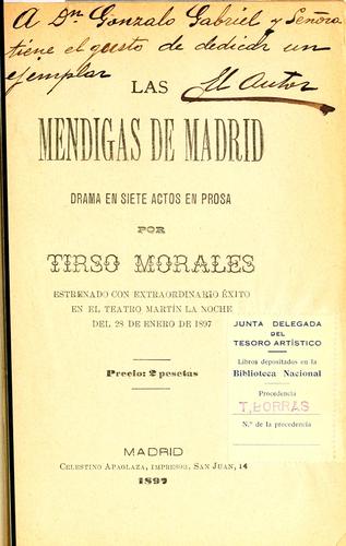 Las mendigas de Madrid