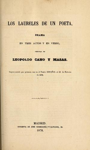 Los laureles de un poeta