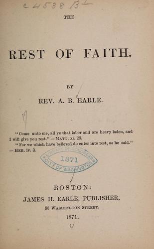 The rest of faith