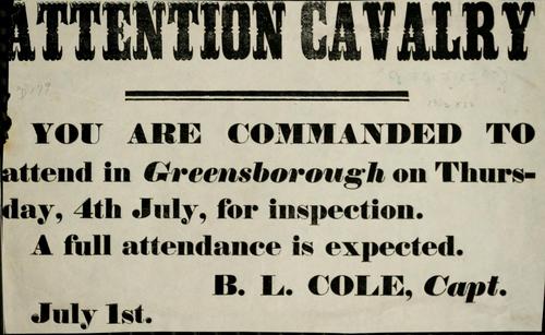 Attention cavalry