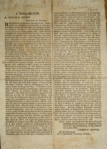 A proclamation