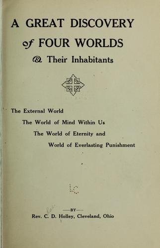 A great discovery of four worlds & their inhabitants