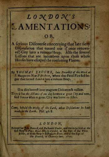 London's lamentations