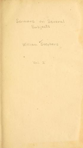 Sermons on several subjects