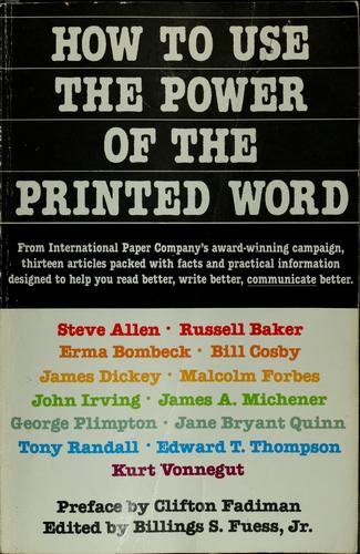 How to use the power of the printed word