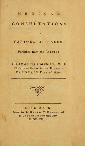 Medical consultations on various diseases