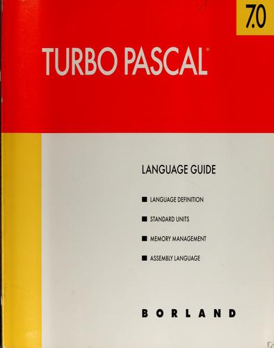 Turbo Pascal version 7.0